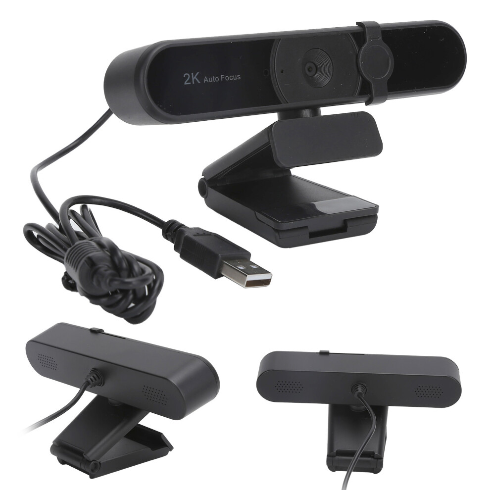 C55a 2K Hd Usb Webcam With Microphone, 4Mp 2560X1440, Black 4631391024267