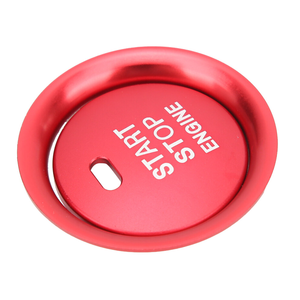 Aluminum Ignition Button Cover Ring For Mazda Axela Cx-5 16-19 Red 4951391565226