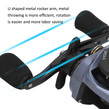 DW200 Baitcaster Metal 7.2:1 18+1BB Gold