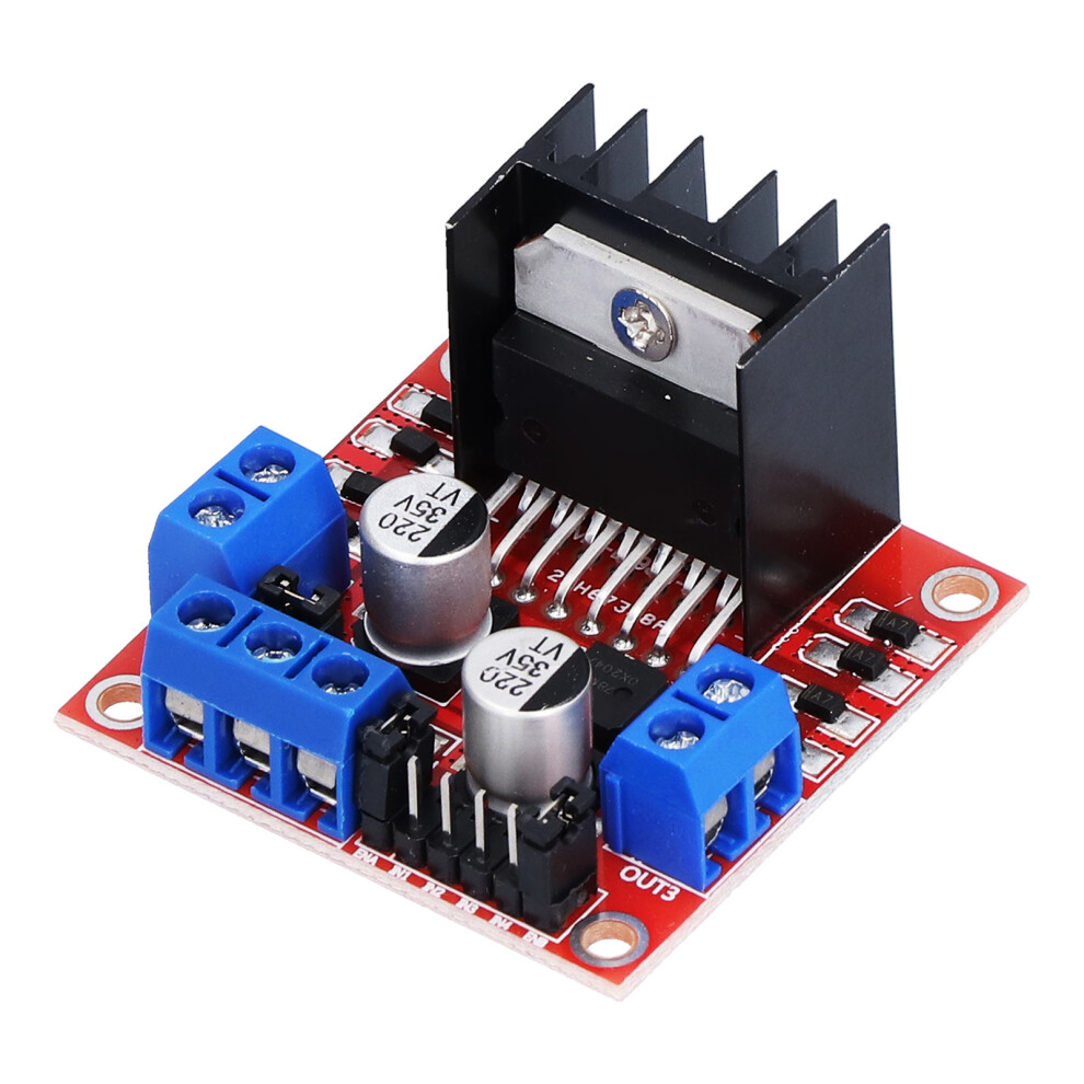 Dual Channel H-Bridge Motor Drive Pcb L298n 5V-35V 2A 5031358391392