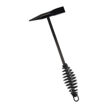 Lasbeitelhamer met Spoelhandvat, 11 Inch Lasstaalborstel voor Het Reinigen Verwijderen van Slakken en Lasresten C