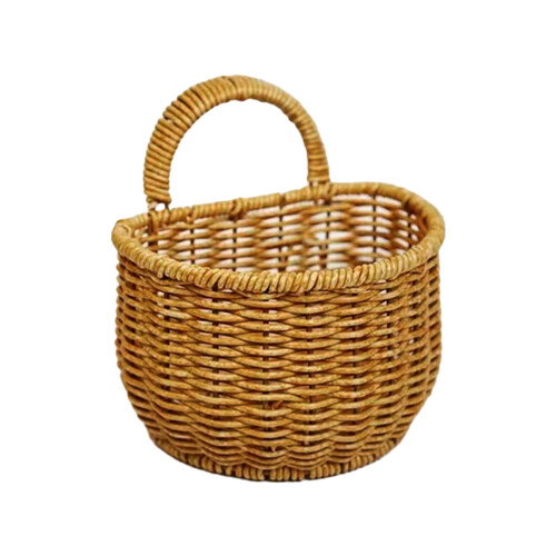 (S) Boho Woven Hanging Basket - Home & Office Storage 2