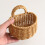 (S) Boho Woven Hanging Basket - Home & Office Storage 4
