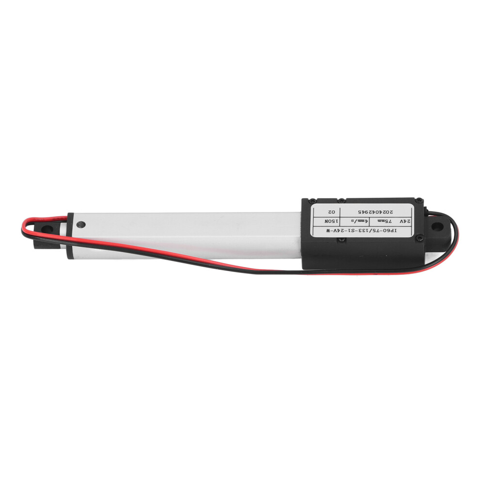 150N Electric Micro Linear Actuator, 3In Stroke, Dc24v 7631391028798