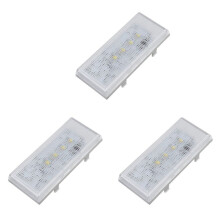 3X New Upgraded W10515058 LED Light Compatible with //,Refrigerator Freezer