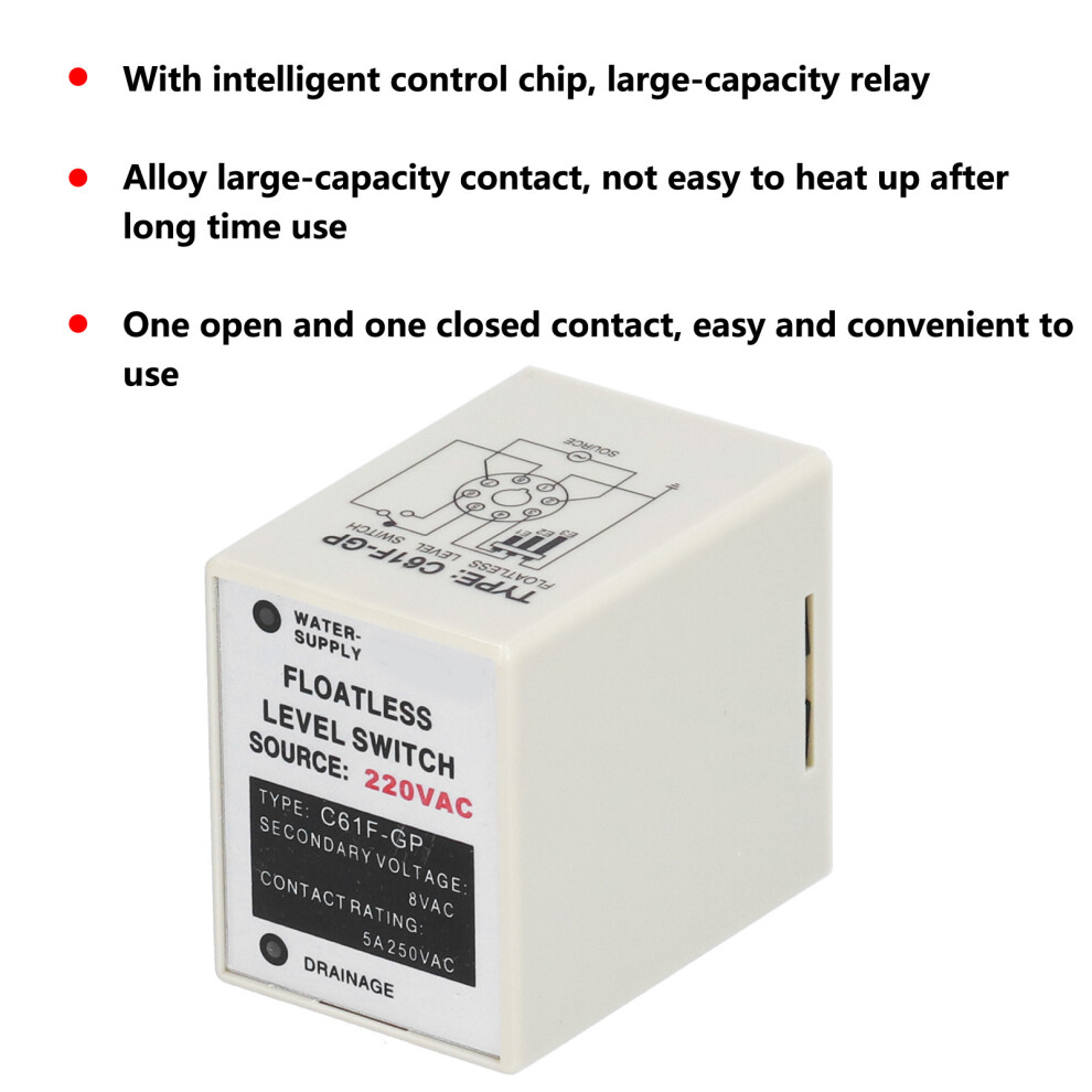 BERM Level Relay Switch 220V