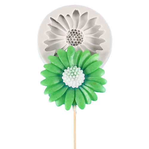 (S) Silicone Chrysanthemum Mold for Candle Making 2