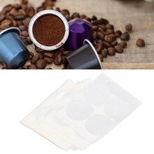 Reusable Coffee Capsule Lids Seals Aluminum Foil Sticker Covers 100pcs