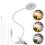 Ρυθμιζόμενοι μεγεθυντικοί φακοί Light3Lighting Τύπος σφιγκτήρες βάσης χεριών χωρίς 4