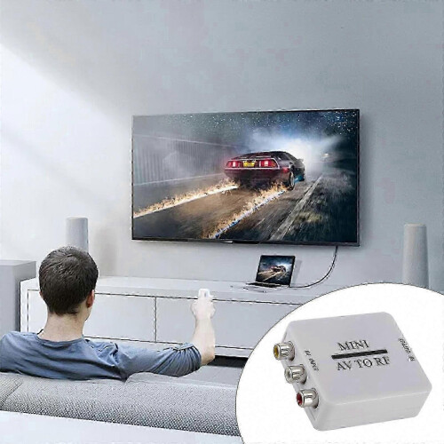 Διαμορφωτής RF - Κιτ μετατροπέα RCA/Σύνθετου A/V σε RF/Ομοαξονικό/Ομοαξονικό S 1