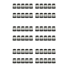 60PZ Ferrules Tip Dimensioni 0.370 Sleeve Ferrule per Ferri da Accessori per Mazze da di Alta Qualità Argento