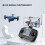 Pyaiiner Mini Drone4K Camera2.4G Wifi FPV Drone για αρχάριους Αναδιπλούμενο Drone για παιδιά με έλεγχο 4