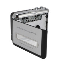 USB Cassette to MP3 Converter with Headphones, Portable Tape Recorder