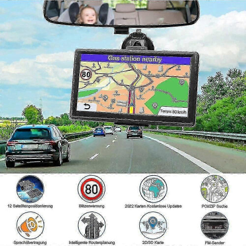 Συσκευή πλοήγησης GPS Navi για αυτοκίνητο 2026 - Πλοήγηση για αυτοκίνητο, φορτη 1