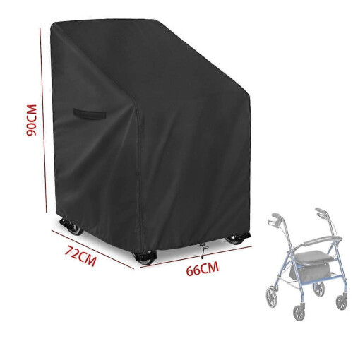 Κάλυμμα περιπατητήρα Rollator, αδιάβροχο κάλυμμα περιπατητήρα για ηλικιωμ 2