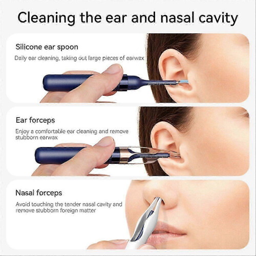 Smart Visual Ear Wax Cleaner with Camera 800W HD Visual Ear Wax Endoscope Multifunctional Visual Ea 1