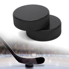 Powerti Eishockey-Pucks Offizielle Größe für Spiel und Training, Großpackung Sportpucks