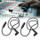 2PCS XLR Microphone Extension Cables 0.3M 90 Angle, Shielded Mic Adapter 1
