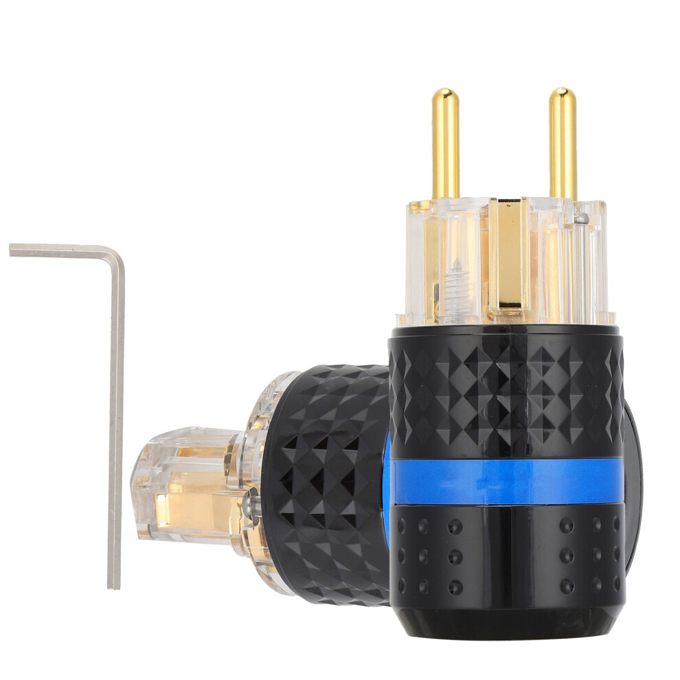 Monosaudio E103g/F103g Power Plug 24K Gold-Plated Copper Connectors 9301391567105