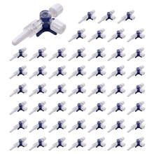 50PCS Pet Use Disposable Sterile Package Flexiable T-Connector Intraperitoneal Drainage Infusion