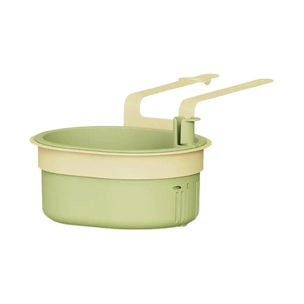 Sink Hanging Strainer Basket Openable Bottom Cover Detachable, Multifunctional Drain Garbage Filter Kitchen Bas Green 6033714960265
