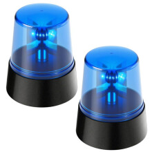 2Pcs Rotating Strobe Light, 360 Degree Rotating Light, Disco Bar Party Decorative Light