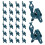 Outdoor Christmas Light Clips, 50 Pack Adjustable Quick Mount for E12,E17 Lights,Shingle and Gutter Installation 1