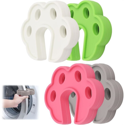 4PCS Washing Machine Door Prop Open, Front Load Washer , Dryer Accessories