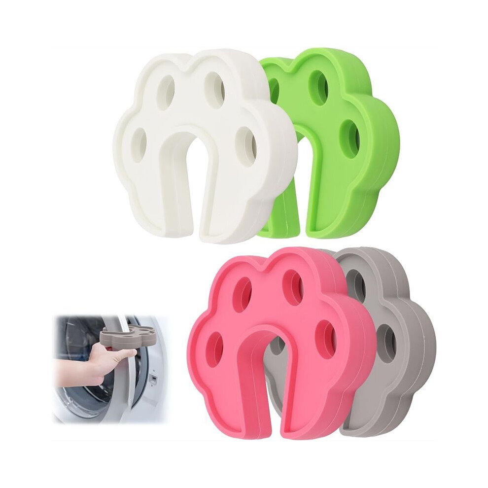 4Pcs Washing Machine Door Prop Open, Front Load Washer Dryer Accessories 6032646166394