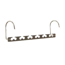 Space Saving Hanger Multifunctional Metal Closet Organizer with 6 Hooks for Pants Scarf Tie Magic Wardrobe Hanger Holder