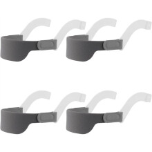 4 Pack Replacement Headgear Compatible with for DreamWear Nasal Mask Adjustable Strap with Arm Clips