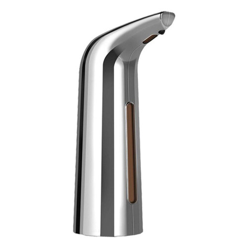 400ML Automatic Liquid Soap Dispenser Bathroom Accessories Soap Dispenser Intelligent Kitchen Induction Machine Silver