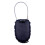 2X Cable Combination Padlock, Ski Lock, Stroller Lock, Cable Lock, 90cm / 2.4mm (Diameter) Steel Retractable Cable 1
