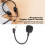 Noise Canceling Replacement Microphone for HyperX Cloud Mix Headset 4