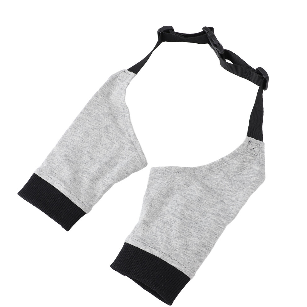 Grey Dog Elbow Protector Sleeve For Calluses, Support, M/L/Xl,