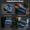 Universal ABS Car Seat Belt Clip 53mm/2.1in Adjustable Replacement 9