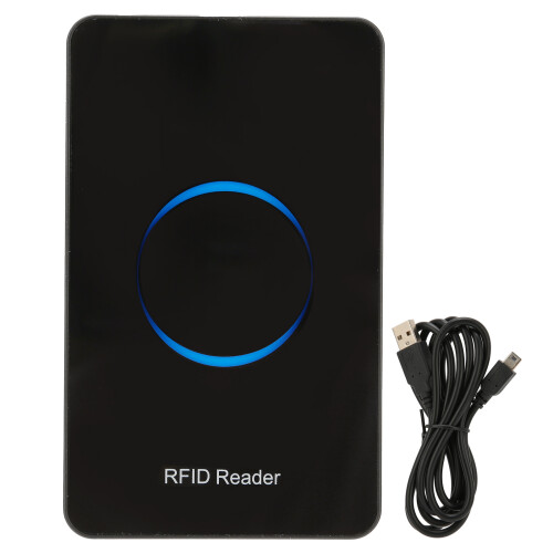 W81 RFID Reader 125/134.2KHz USB EMID FDX-B Black 1