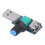 USB Fan Speed Controller Volume Adjustment Board Low Noise Module 3-Speed 2