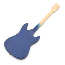 Holz Mini-Gitarrenmodell Dekoration Wohnbüro-Ornament 18x6cm
