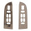 Front Left+Right Door Window  Panel Bezel Lift  Panel Cover for  Expedition 2004-2006 Brown2L1Z-14524AAA 7