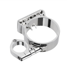 Motorcycle Side Meter Bracket Side Mount Instrument Bracket for -Davidson XL883/1200C/N/L/R X48 Electroplated