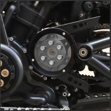 Motorcycle Front Drive Pulley Engine Upper Cover Pulley Guard for Sportster S 1250 RH1250 RH1250S 2021 2022