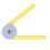 ABS Miter Saw Protractor Gauge 360 Degree Angle Finder Tool 10