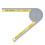 ABS Miter Saw Protractor Gauge 360 Degree Angle Finder Tool 12