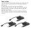 3Pcs LED Dimmer Switch Adapter, 12V-24V Brightness Control, 30cm 7