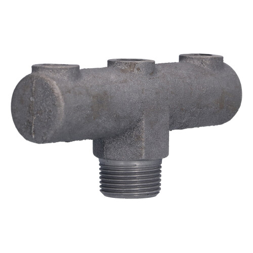 Air Compressor Switch Bracket 6-Way Valve Connector Holder Cast Iron 1
