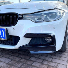 Pour F30 F31 M Sport 2013-2019, Séparateur de Pare-Chocs Avant, Becquet, Phare Antibrouillard, Cadre de Protection des Sourcils, Calandre.
