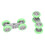 2pcs Stainless Steel 20mm Roller Wheel for Shower Doors, M6 Thread 5