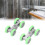 2pcs Stainless Steel 20mm Roller Wheel for Shower Doors, M6 Thread 12