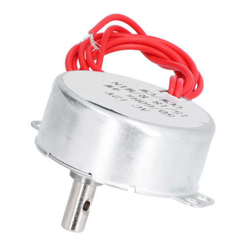 2 Stück Synchronmotor 15/18 U/min 12V CW/CCW Aluminium Messing 2